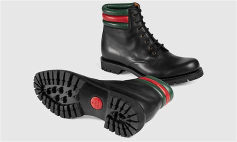 men gucci winter boots|Gucci boots embellished.